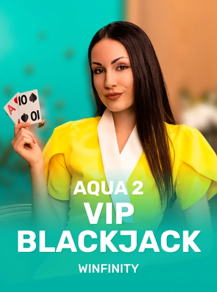 Aqua VIP Blackjack 2 game tile